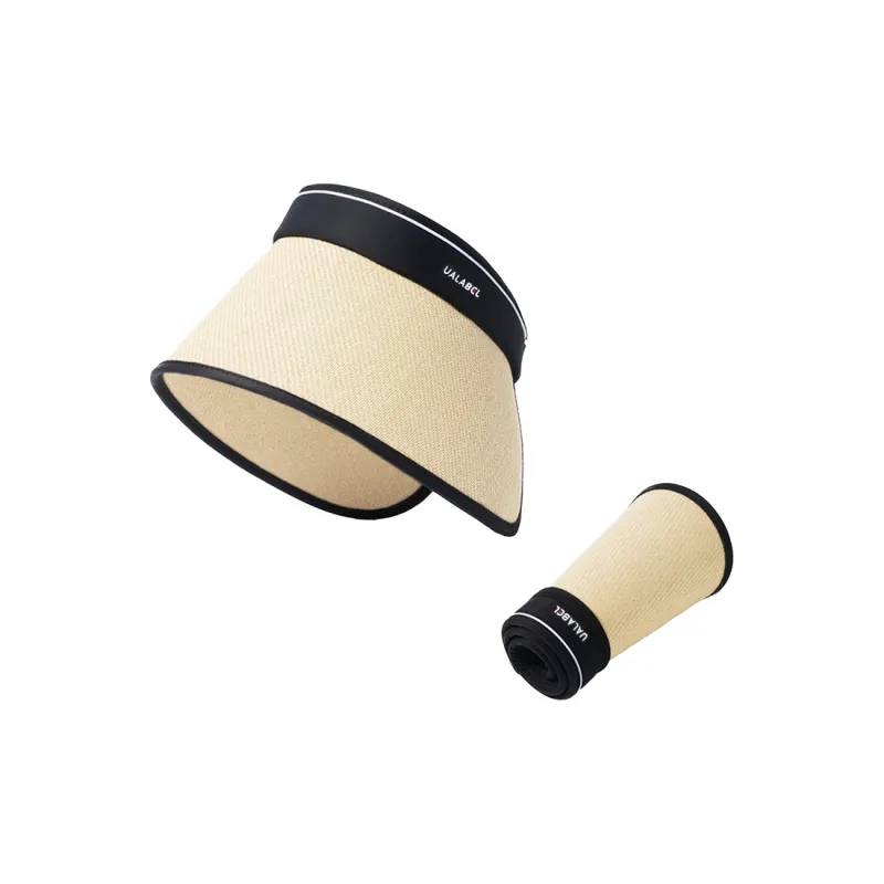 BAIJUAN Straw Woven Polyester Sun Protection Hats Unisex-2