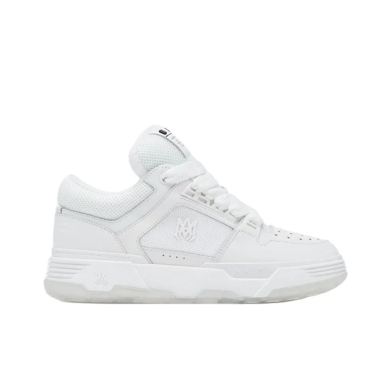 AMIRI MA 1 Low Top Skateboard Shoes Men's White-1