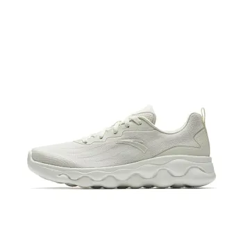 Anta Mianbomb 2 Cushioning, Slip Resistant, And Breathable Low Top Sprint Running Shoes Women's Coarse Heather Gray