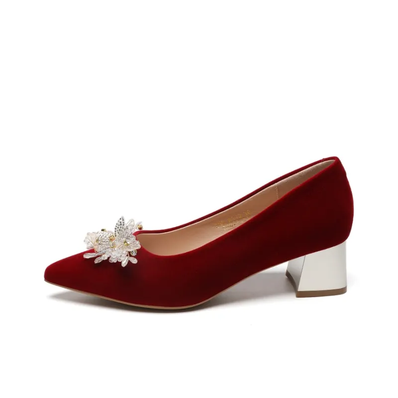 ZHR Slim Heel High Heels 8cm Women's-25