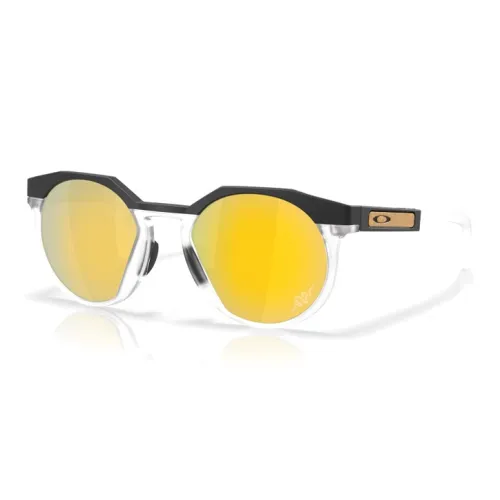 Oakley TR/Memory Plastic Irregular Shape Sunglasses Unisex Black