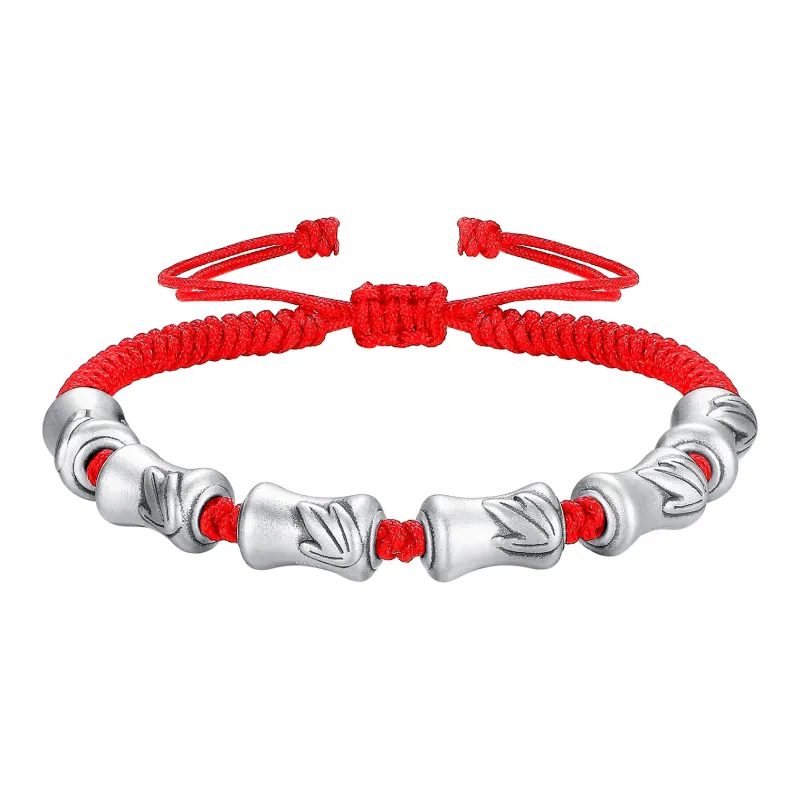 Inker Good Stone 999 Fine Silver Bracelets Unisex-6