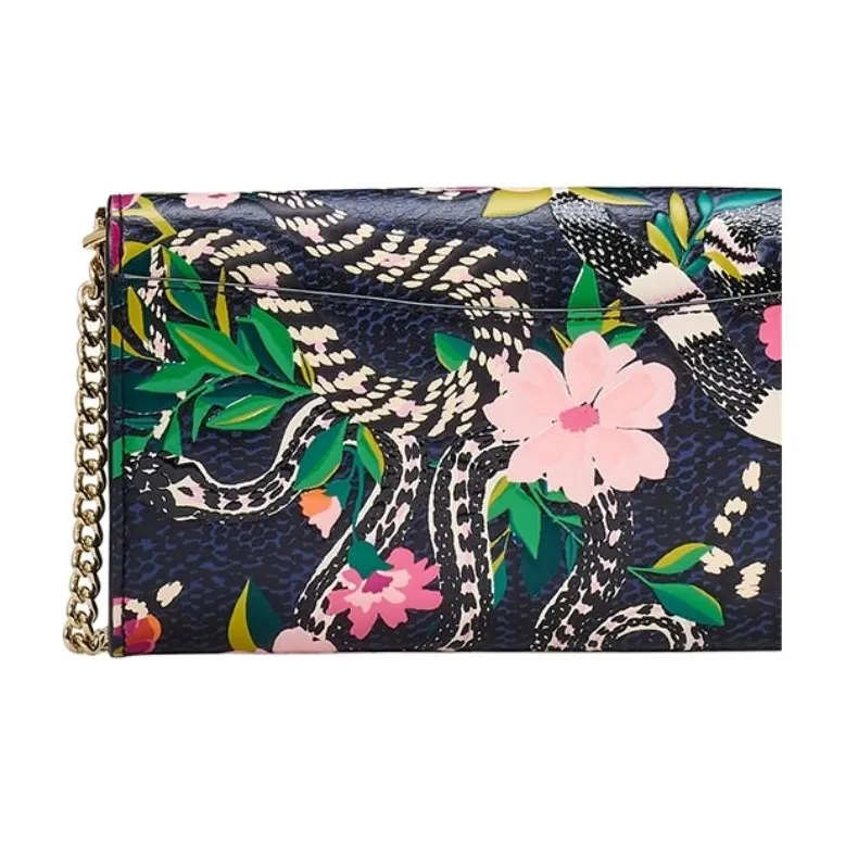 Kate Spade Cow Leather Crossbody Bag, Shoulder Bag Mini Women's Black-4