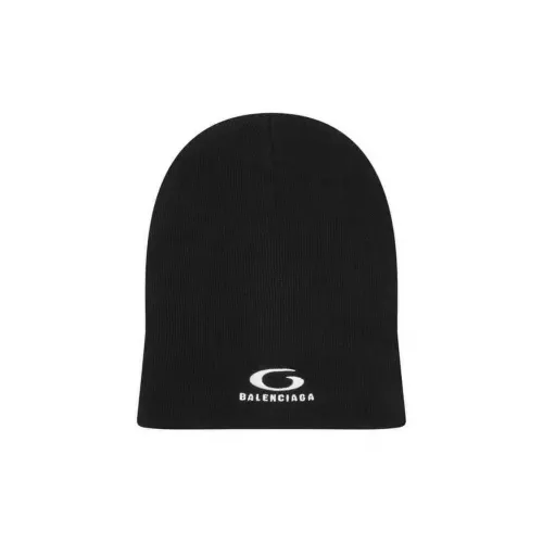 Balenciaga Acrylic Beanies Men's Black