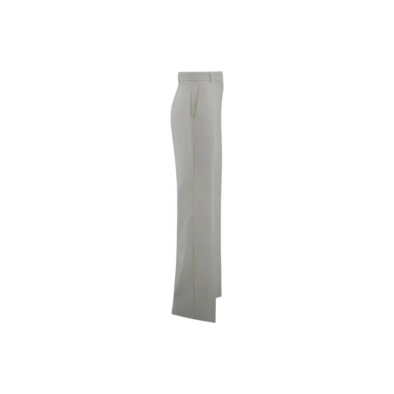 MaxMara Studio Pleat Detailed Straight Leg Trousers-2
