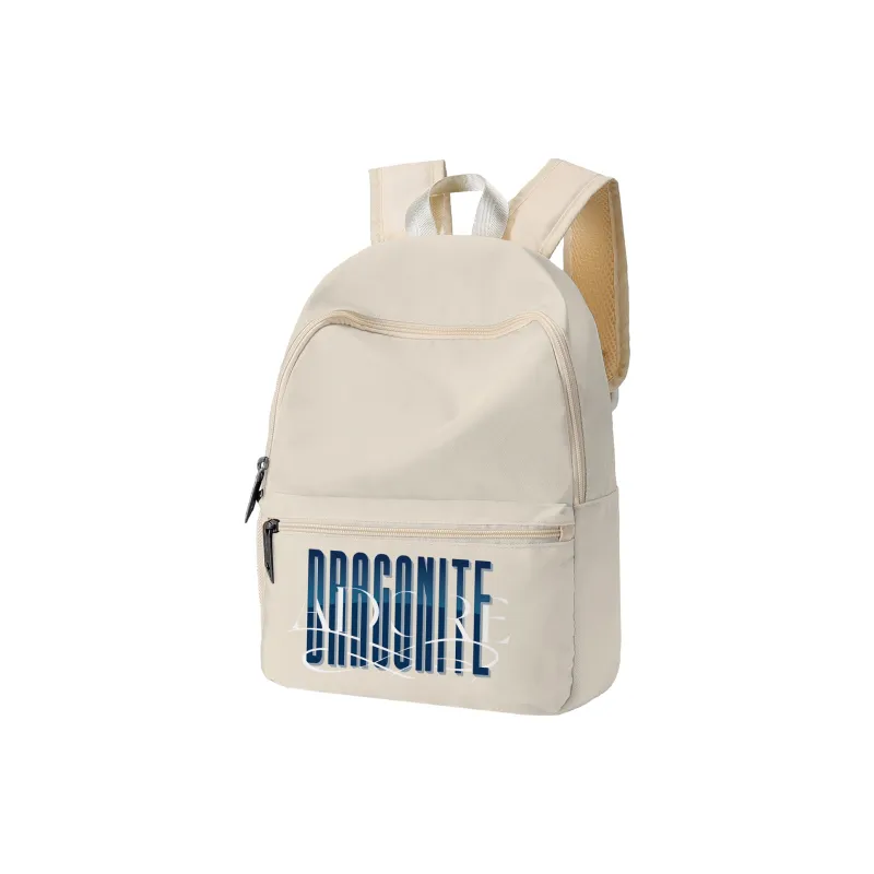 HINY Polyester Backpack Unisex Goose Egg Yellow-1