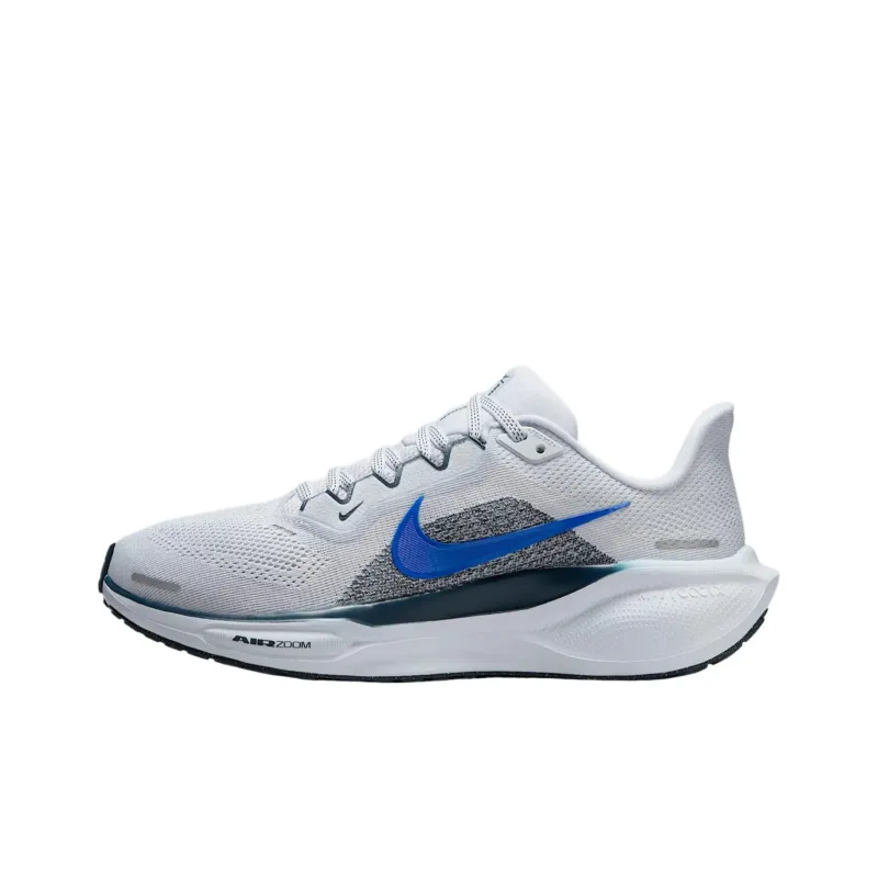 Nike Pegasus 41 Low-Top Running Shoes Women's Soccer Gray-0