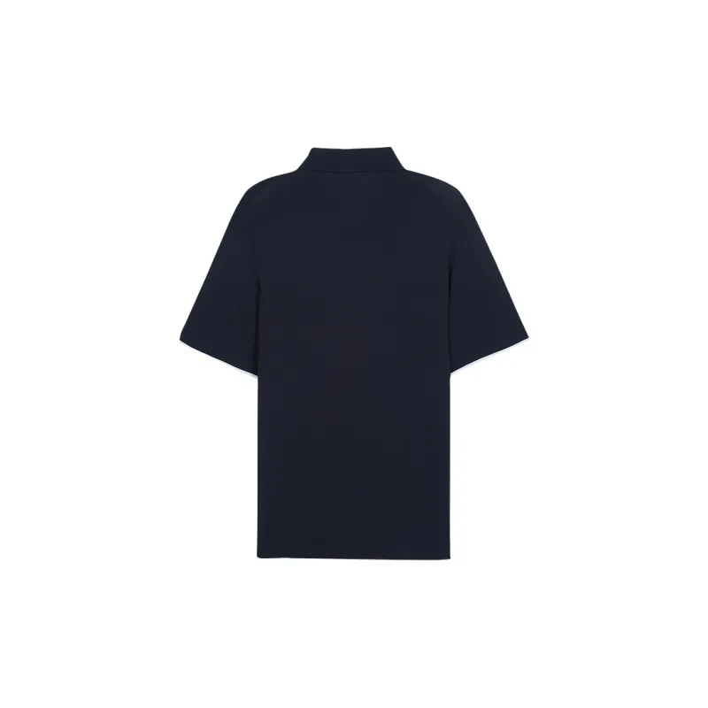 GOLDLION Spring Summer Polo Shirt Men's Multi Specification Dark Brown-1