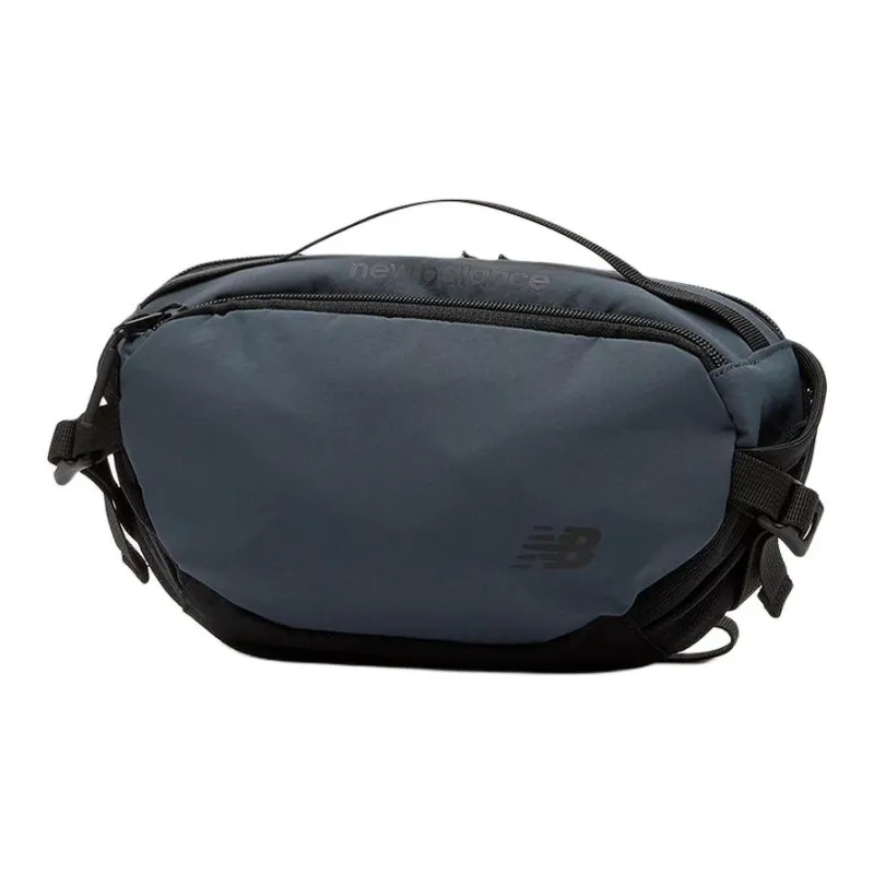 New Balance Nylon One Shoulder Handbag Unisex Dark Gray-1