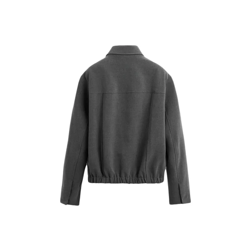 ZARA Jackets Men Gray-1