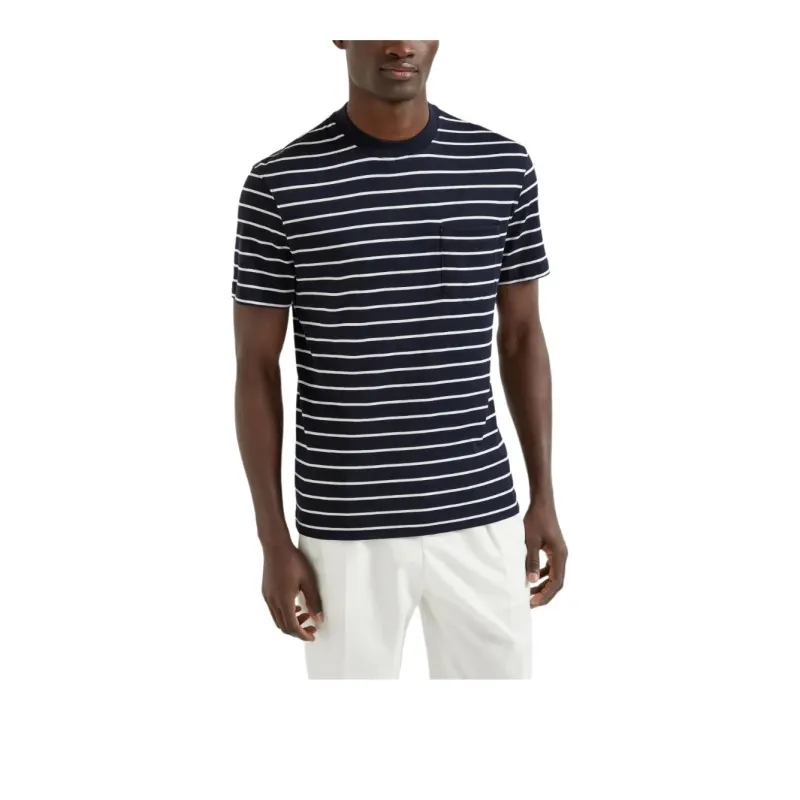 Brunello Cucinelli Striped T Shirt-1