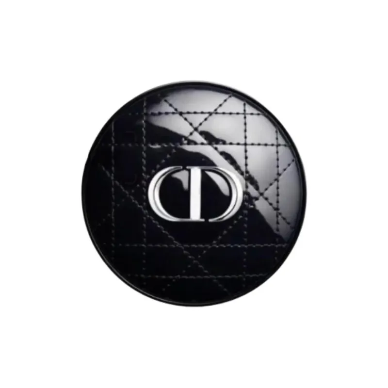 DIOR Pink Glossy Finish Wicker Pattern With Moisturizing Shine Air Cushion Case Convenient-3