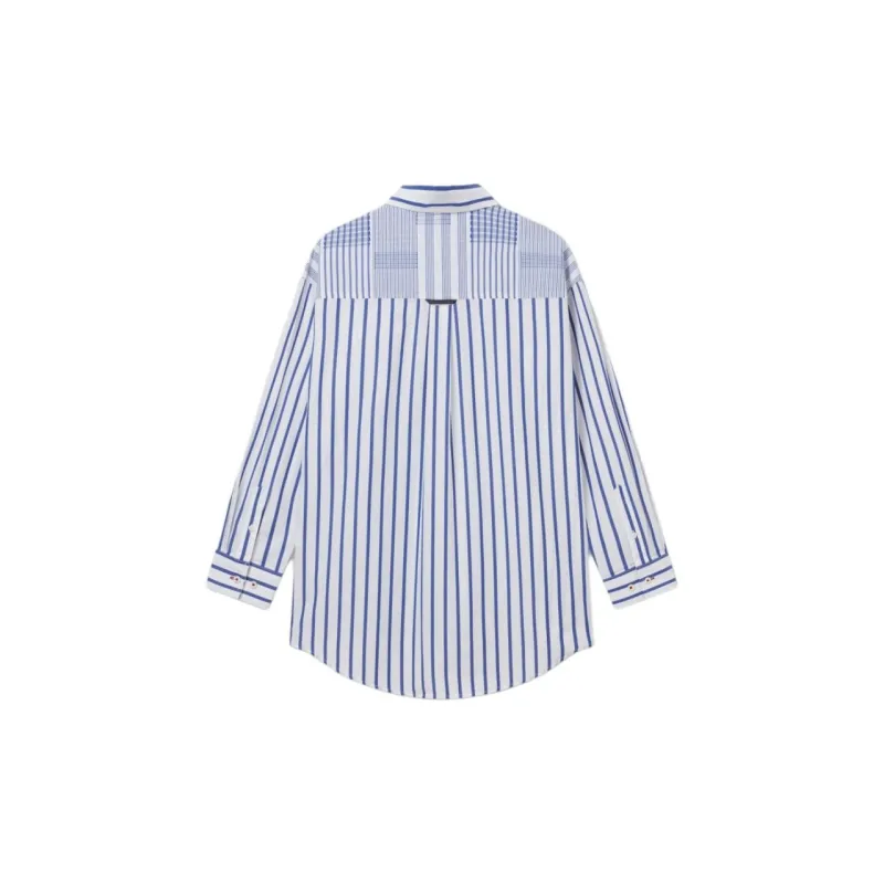 Levis Shirts Men Blue White-1