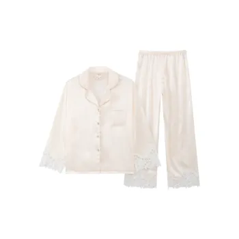 ALPLUME Pajama Set Women's Antique Rhythm White