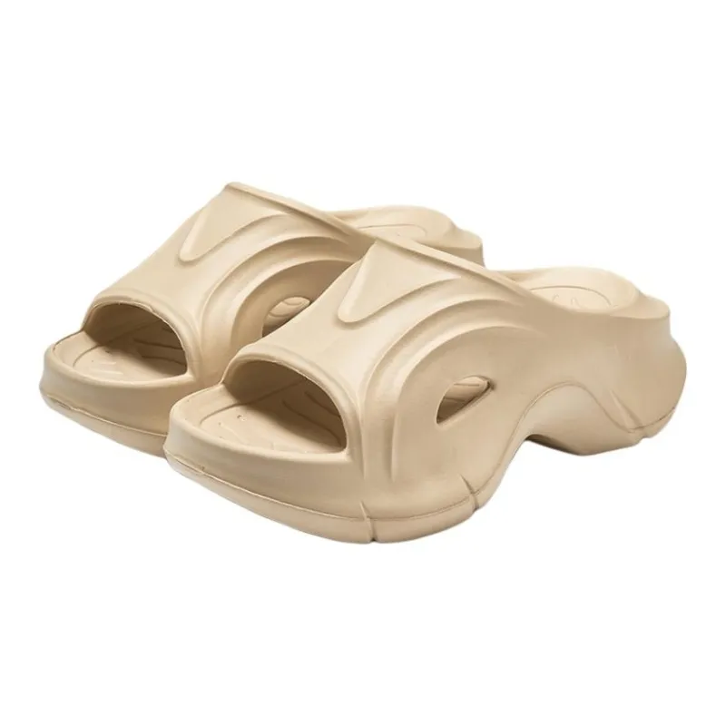 Yu Pu Summer Platform Squashy And Bouncy Feeling Eva Cool Slippers Indoor Slip Resistant Bathroom Bathing, Slippers-2