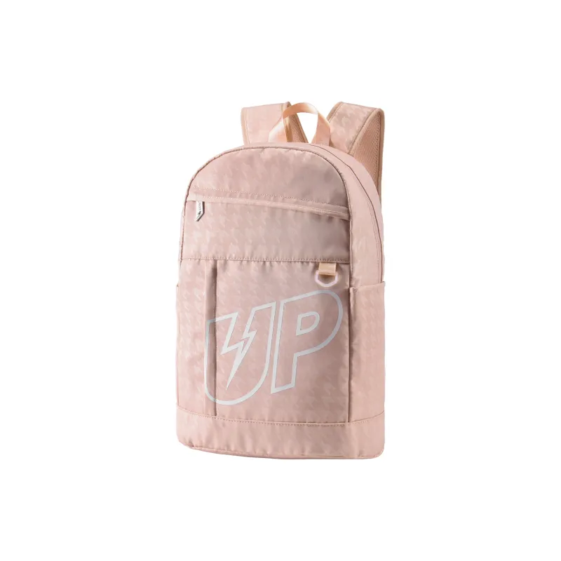 TURN UP Polyester Backpack Unisex Pink-1