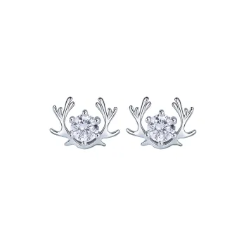 GIFT&CO S925 Silver Stud Earrings Women's