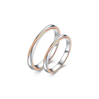 GUDUD S999 Fine Silver Rings Unisex