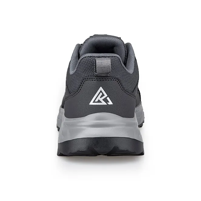 Recreation Wear-Resistant Lightweight Rebound Low-Top Casual Shoes Men's Dark Gray-3