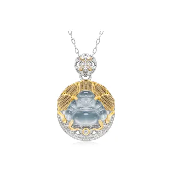 YUANYUXIANG Ice Type Jadeite Necklaces Unisex