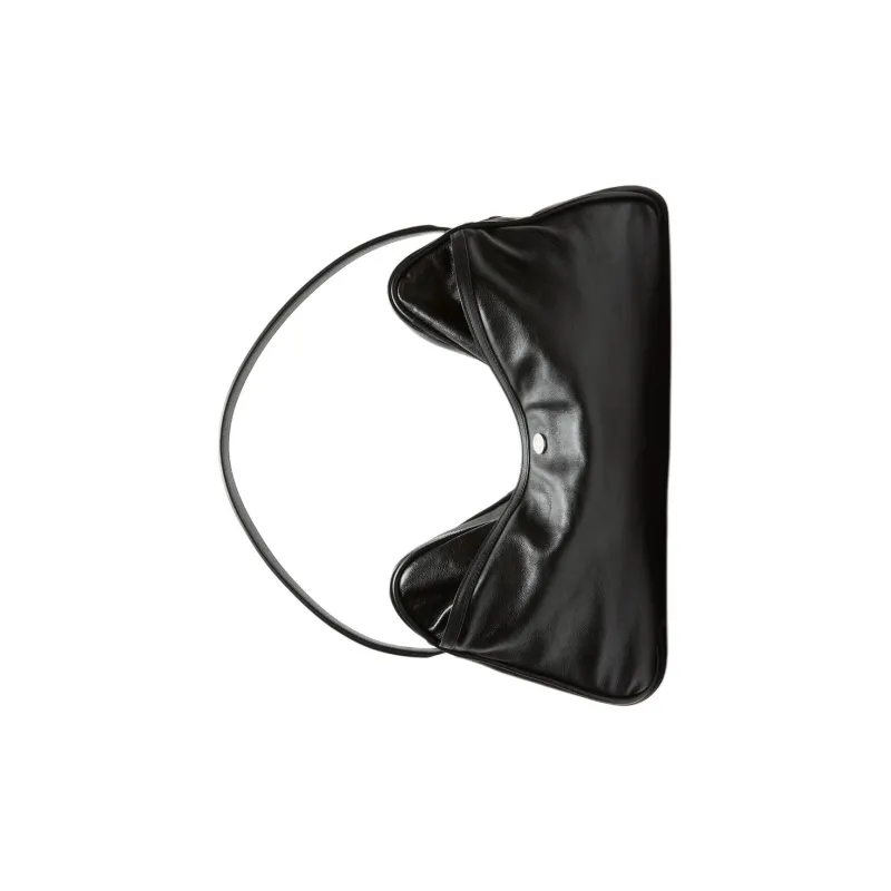 Acne Studios Calfskin Shoulder Bag, Crossbody Bag Women's Black-1
