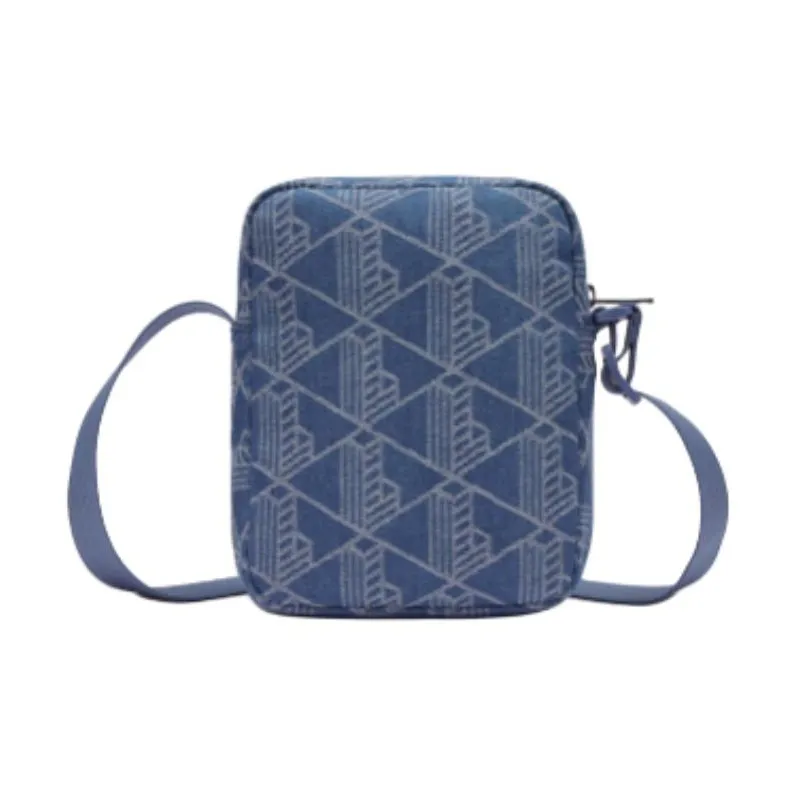 LACOSTE Fabric Shoulder Bag Crossbody Bag Unisex Blue-2