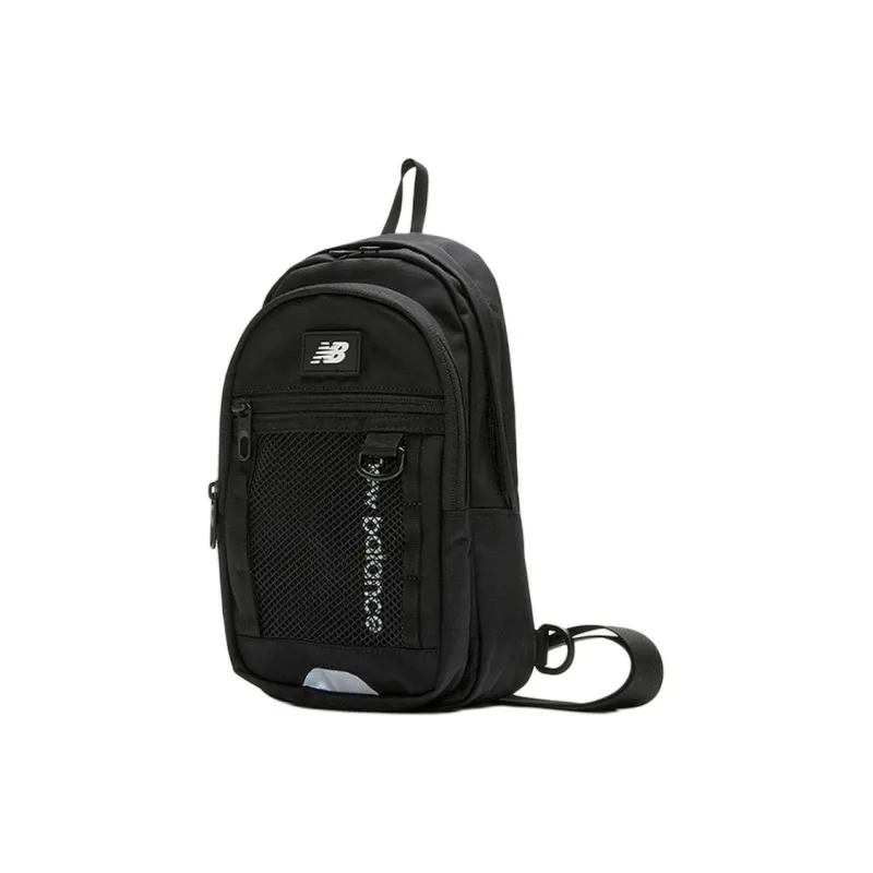 New Balance Nylon Sling Bag Unisex Black-1