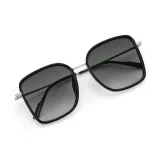 Black Frame with Gradient Gray Lens (Polarized)
