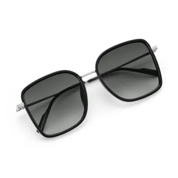 CLARKIA FLOWER Stainless Steel PC Square Sunglasses Unisex