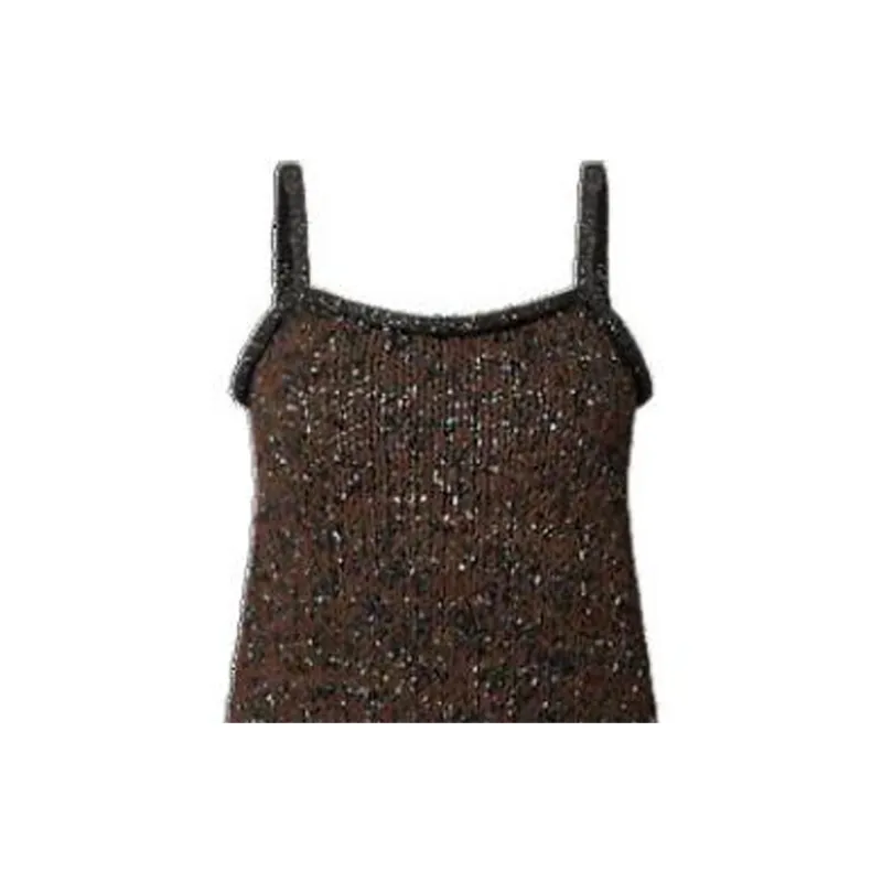LOUIS VUITTON Glitter Knit Mini Dress-3