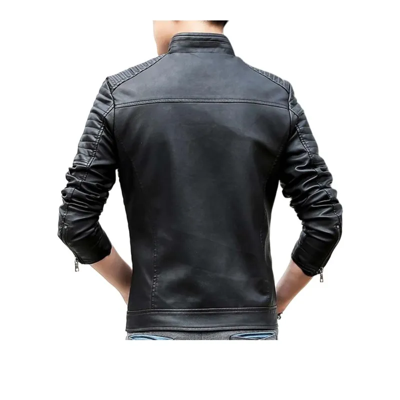 PIERRE CARDIN Leather Jacket Men's-1