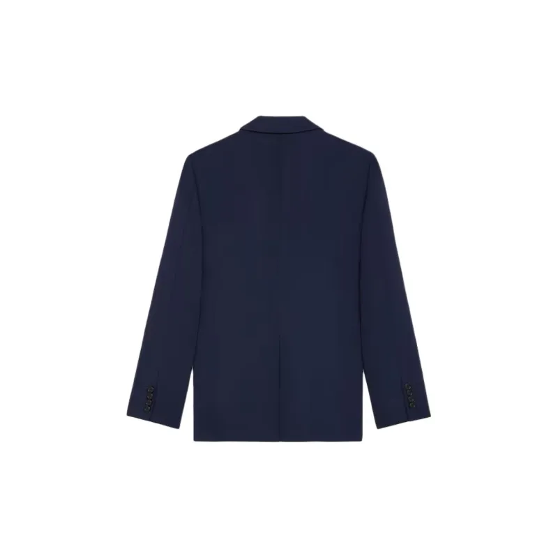 CELINE Classic Jacket In Wool Gabardine-1