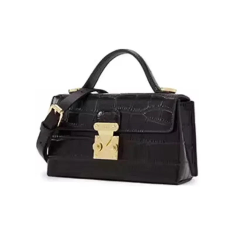 ELLE Cow Leather Shoulder Bag, Crossbody Bag, Handbag Women's Multicolor-1