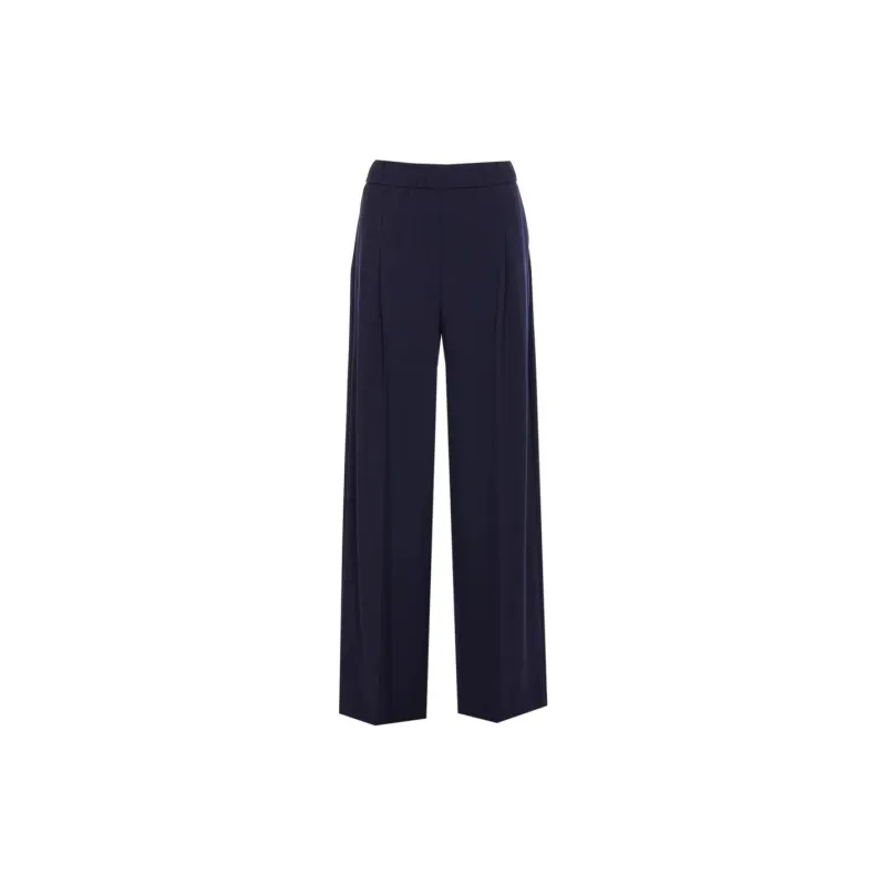 Patrizia Pepe Pleated Wide leg Trousers-1