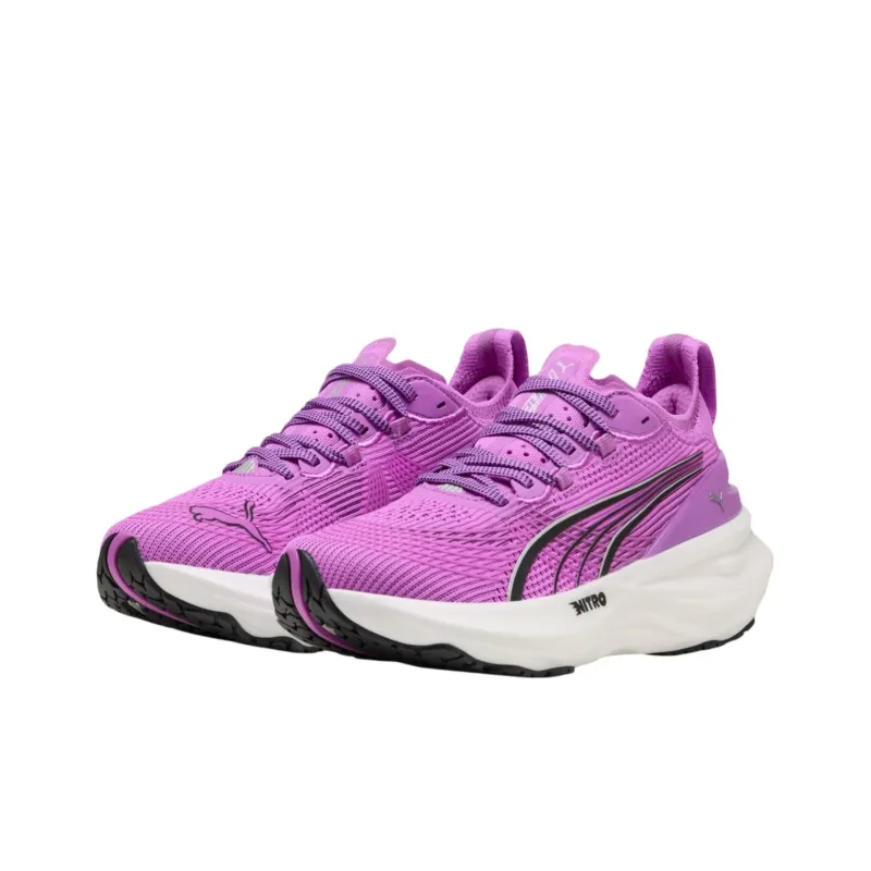 PUMA Cushioned Slip Resistant Low Top Casual Running Shoes Women's Purple-2