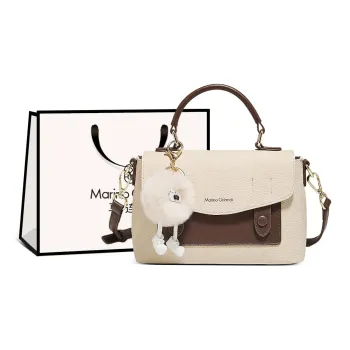 Marino Orlandi Cow Leather Shoulder Bag Medium Size Women's