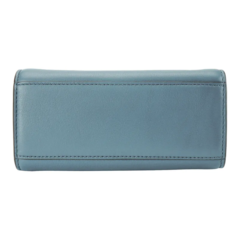 TORY BURCH Lee Radziwill Cow Leather Handbag Crossbody Bag Mini Women's Light Blue-3