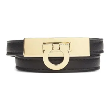 FERRAGAMO Metal Bracelets Women's Black