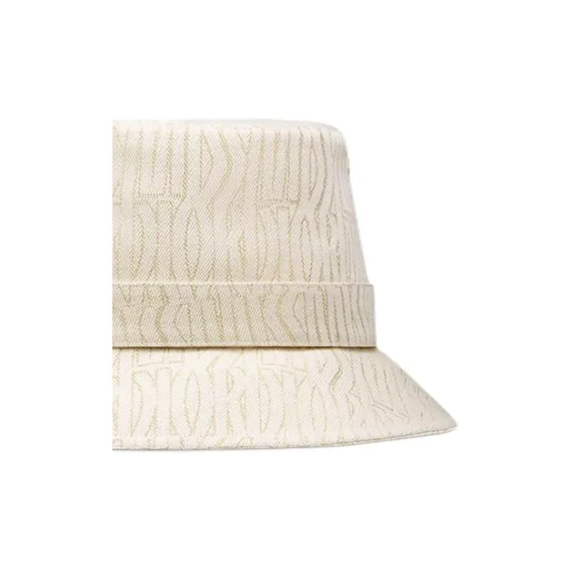 DIOR Viscose Bucket Hats Women's White-2