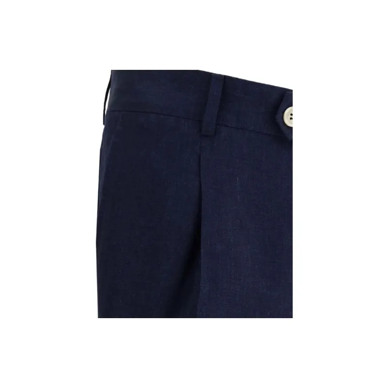 Brunello Cucinelli Cotton Chino Trousers-4