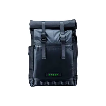Razer Water Repellent Fabric Backpack Unisex Black