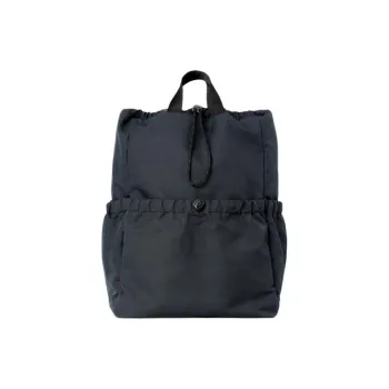 COS Cotton Backpack Men's Navy Blue