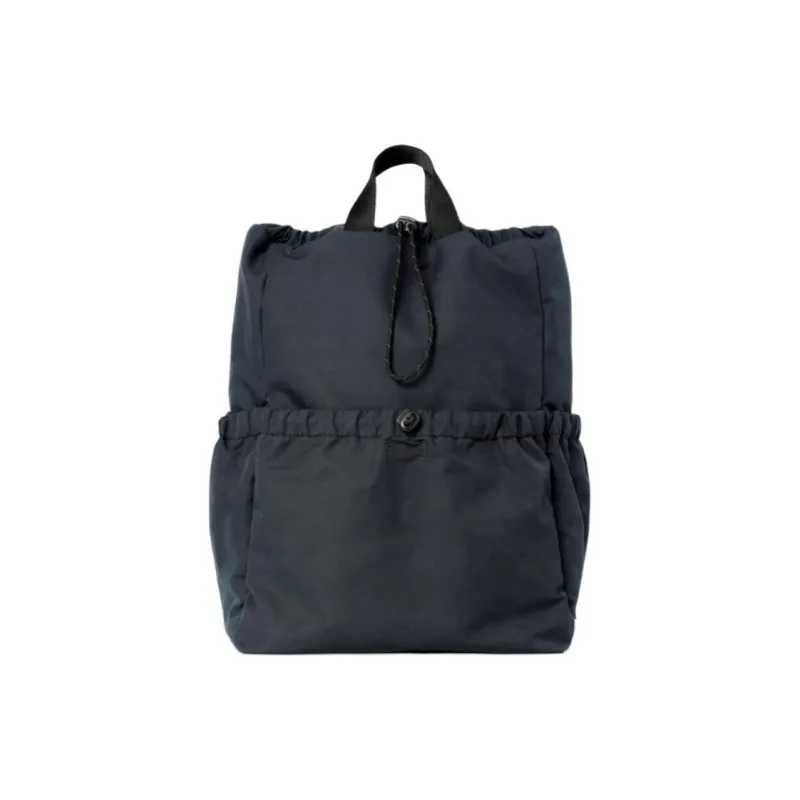 COS Cotton Backpack Men's Navy Blue-0
