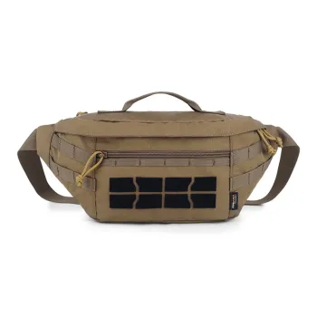 MARDINGTOP Nylon Fanny Pack Unisex Khaki/Black