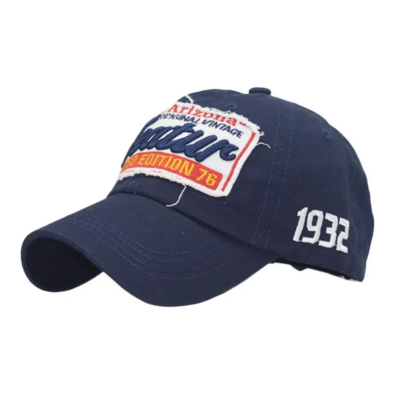 CARDANRO Washed Cotton Baseball Caps Unisex-1