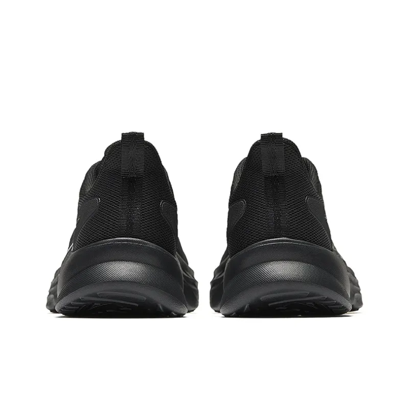 Anta Slip-Resistant Breathable Coverage Low-Top Casual Running Shoes Men's Basic Black-3