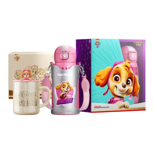 K-BANNY x PAW PATROL Creative Cute Insulated Cup Milk Cup Arch Blue/Sky Pink 540ml+320ml