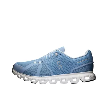 On Running Cloud 6 Chambray White