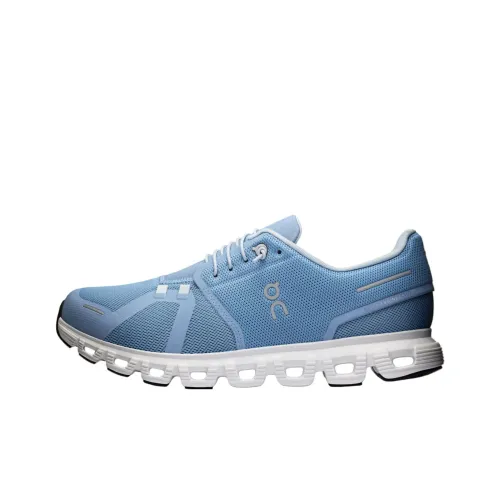 On Running Cloud 6 Chambray White