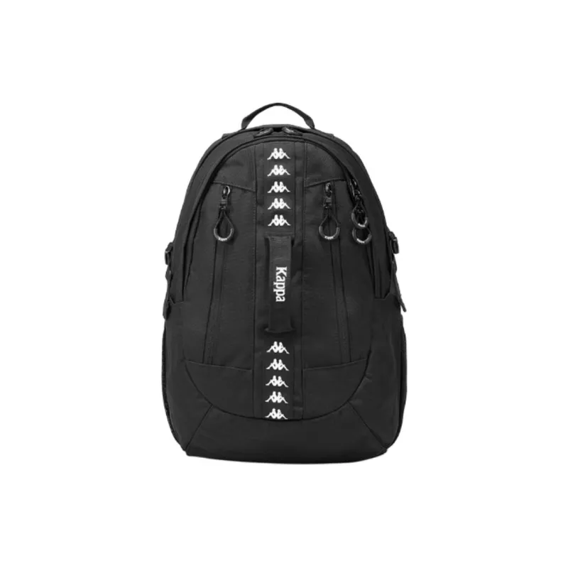 Kappa Fabric Backpack Unisex Black-0